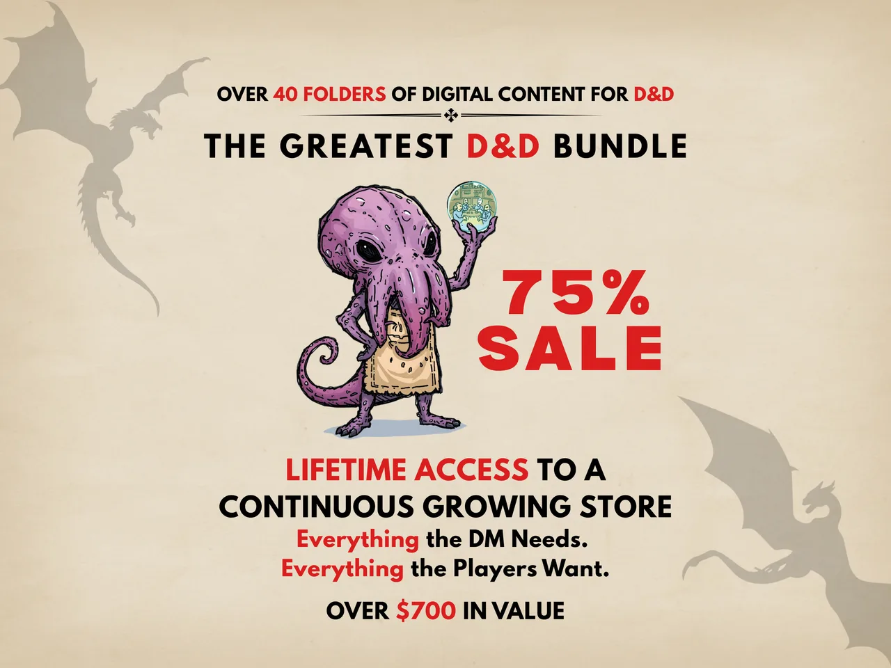 MakeMythic whole-store D&D bundle with maps, cards and tokens to speed up DM prep